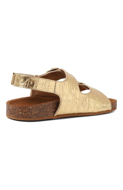 Кожаные сандалии DOLCE & GABBANA, арт. D11320/AU138/29-36, фото 3