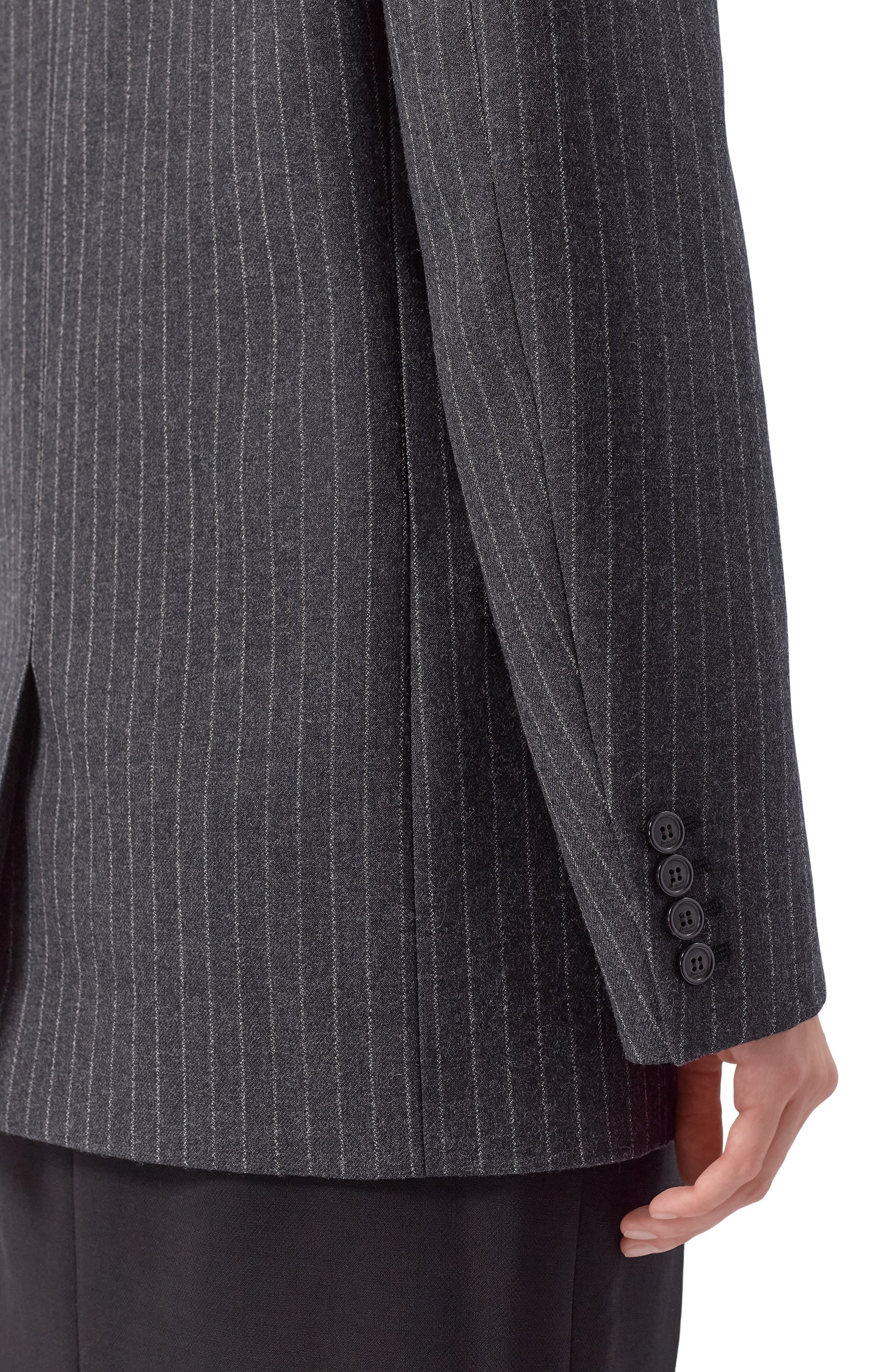 Шерстяной жакет SAINT LAURENT, арт. 843367/Y802W, фото 5