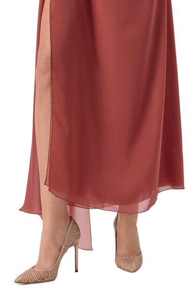 Текстильные туфли chantilly 105 AQUAZZURA, арт. CHNHIGP0/MFS, фото 3