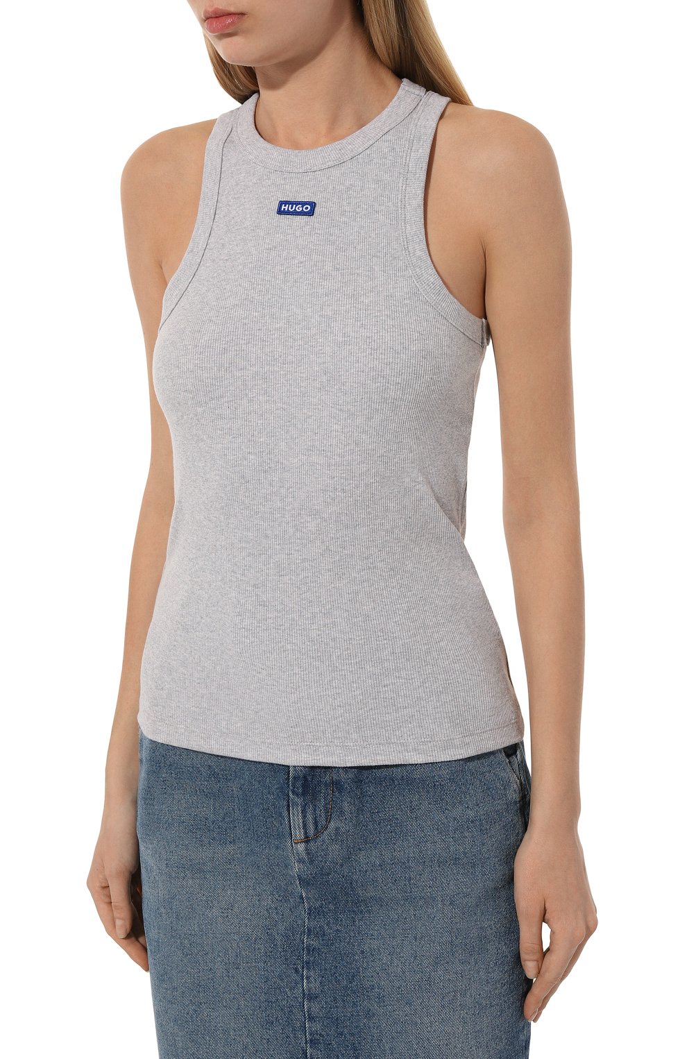 Хлопковая майка HUGO BLUE, арт. 50508857, фото 3