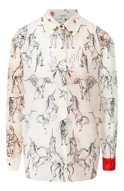 Женская шелковая блузка BURBERRY, арт. 8016074