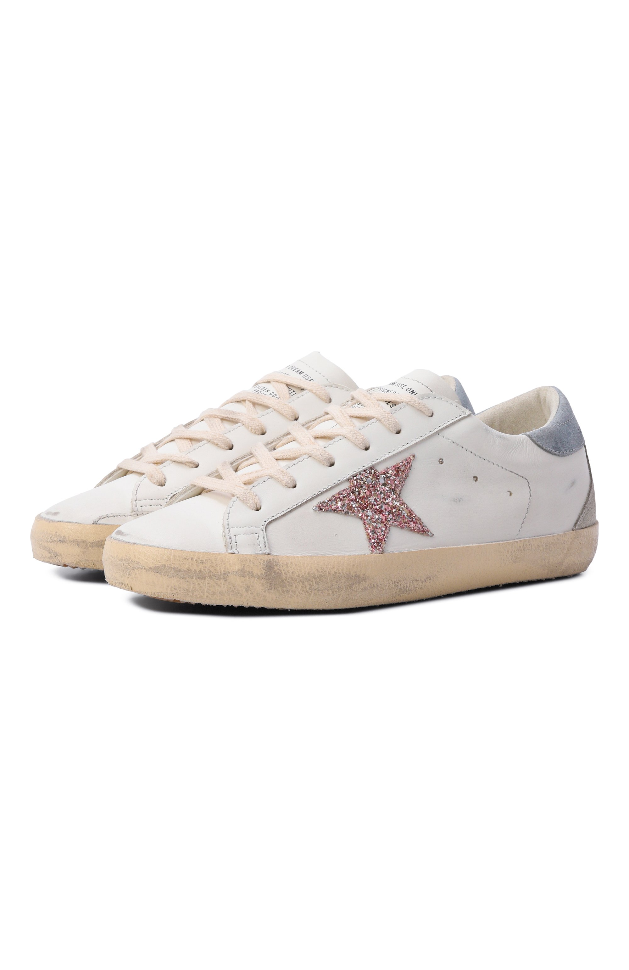 Кожаные кеды super-star ltd GOLDEN GOOSE DELUXE BRAND, арт. GWF00102.F006569, фото 1