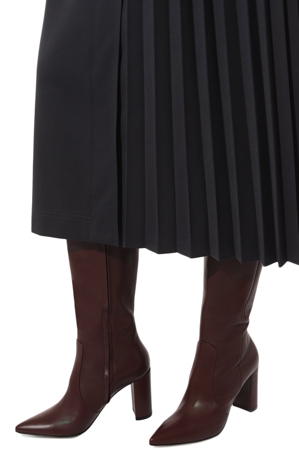 Кожаные сапоги rhymes GIANVITO ROSSI, арт. G80314.85RIC.VITMERL, фото 3