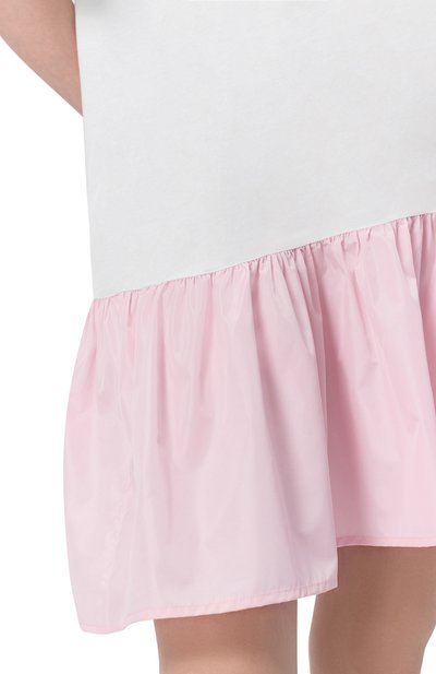 Хлопковое платье MSGM, арт. 4041MDA81D/267002, фото 5