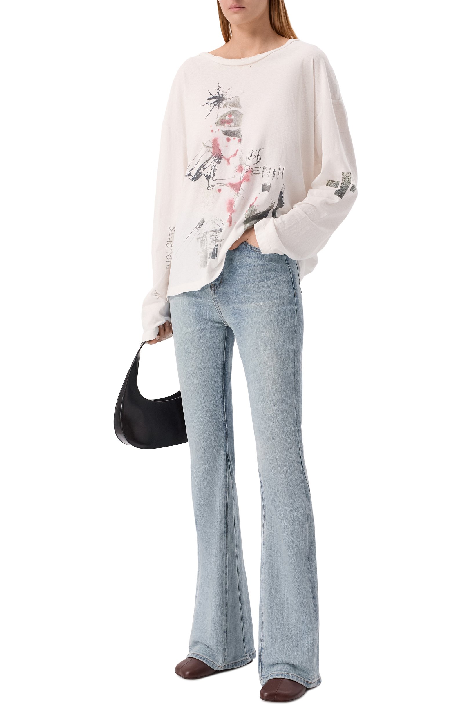 Джинсы sculpt 495 DENIM голубого цвета по цене 25000 руб., арт. 49526/JFW2B, фото 2 Джинсы sculpt 495 DENIM, арт. 49526/JFW2B, фото 2