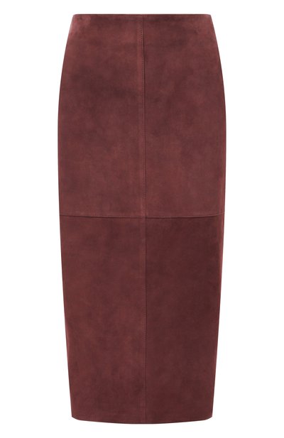 Женская замшевая юбка WEEKEND MAX MARA, арт. PALA