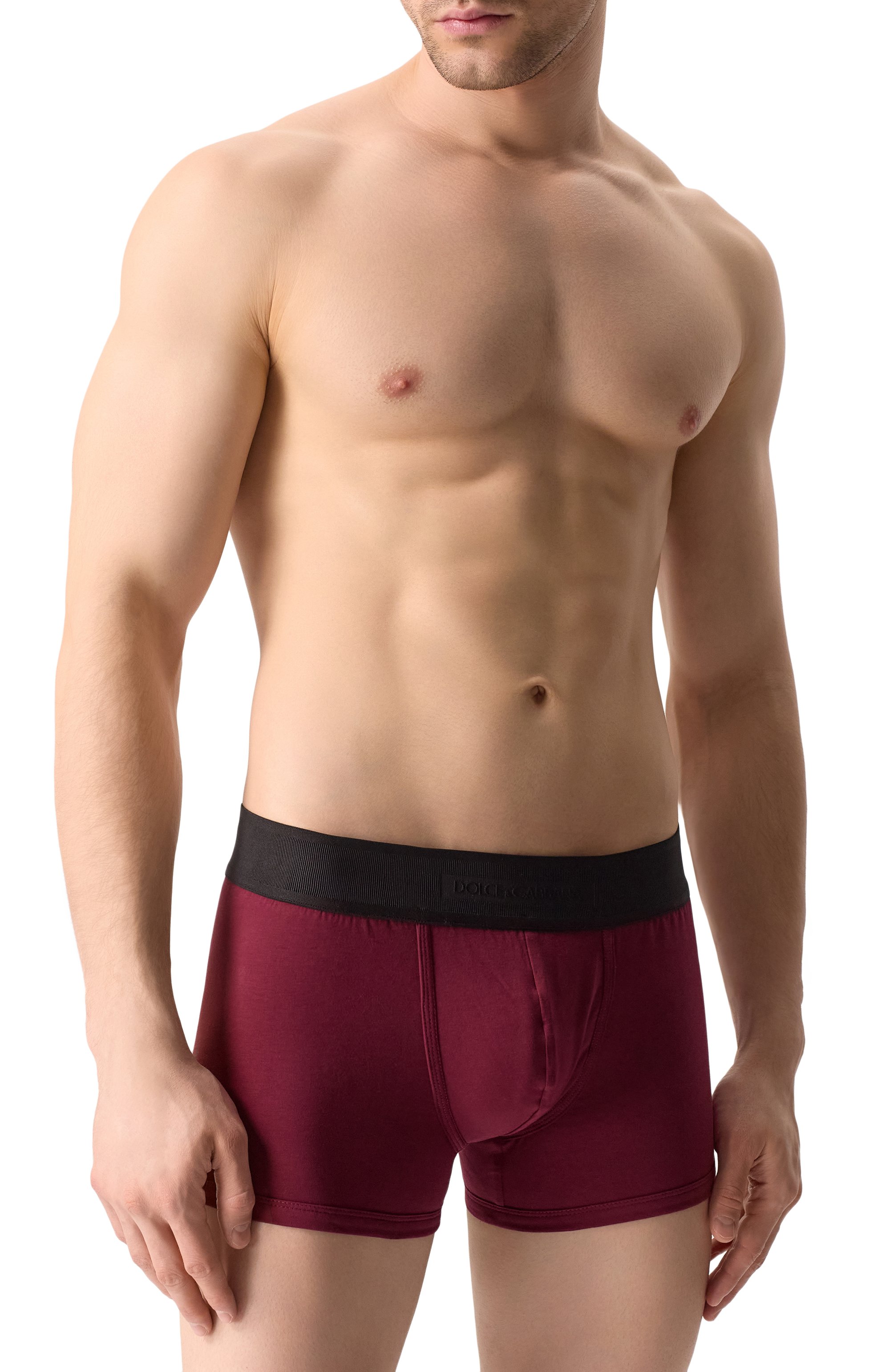 Хлопковые боксеры DOLCE & GABBANA, арт. M4F37J/0UAIG, фото 2