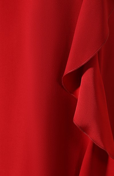 Платье с оборками REDVALENTINO красного цвета по цене 34550 руб., арт. SR3VAG05/0F1, фото 5 Платье с оборками REDVALENTINO, арт. SR3VAG05/0F1, фото 5