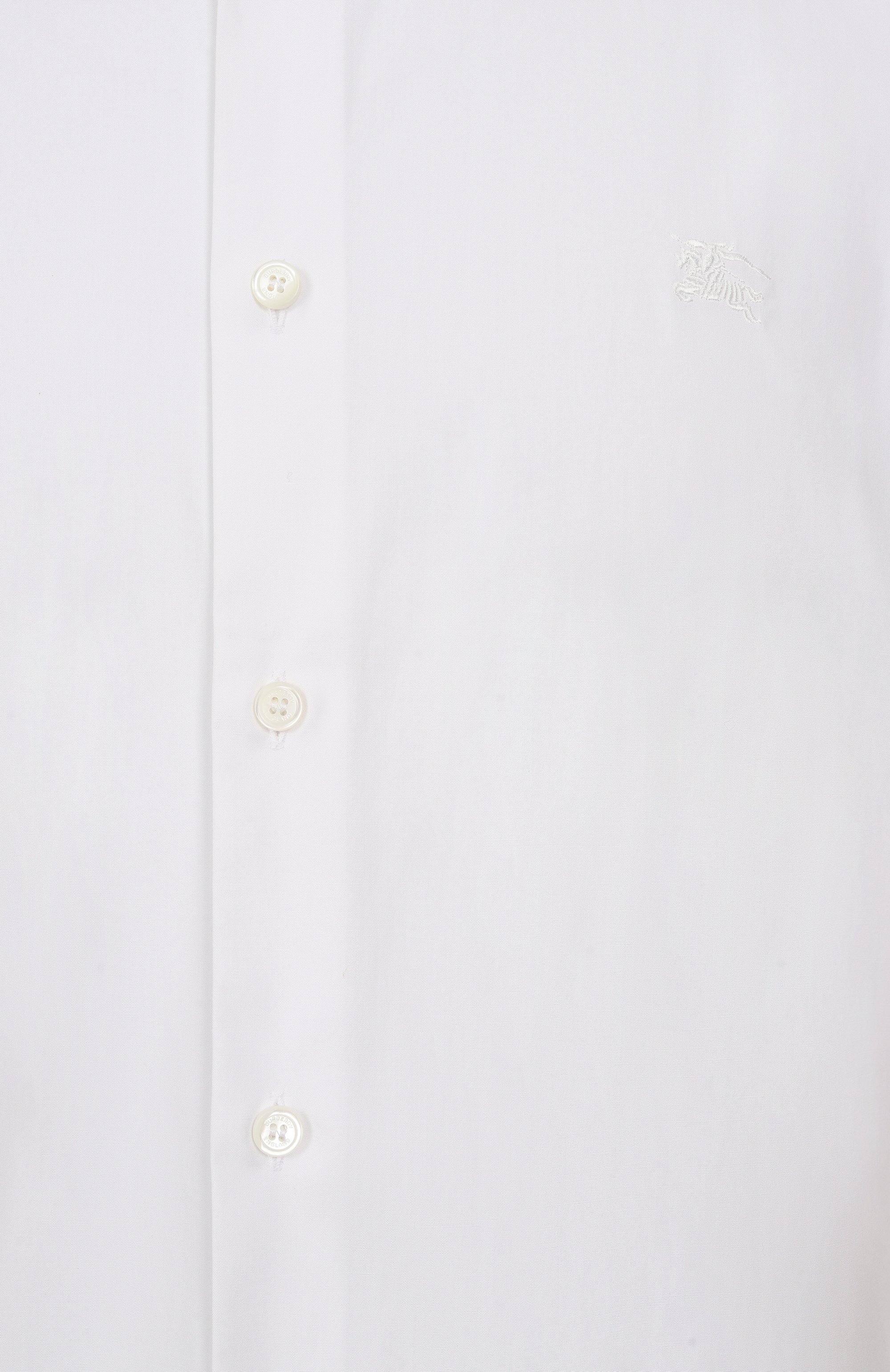 Хлопковая рубашка BURBERRY, арт. 8079594, фото 6