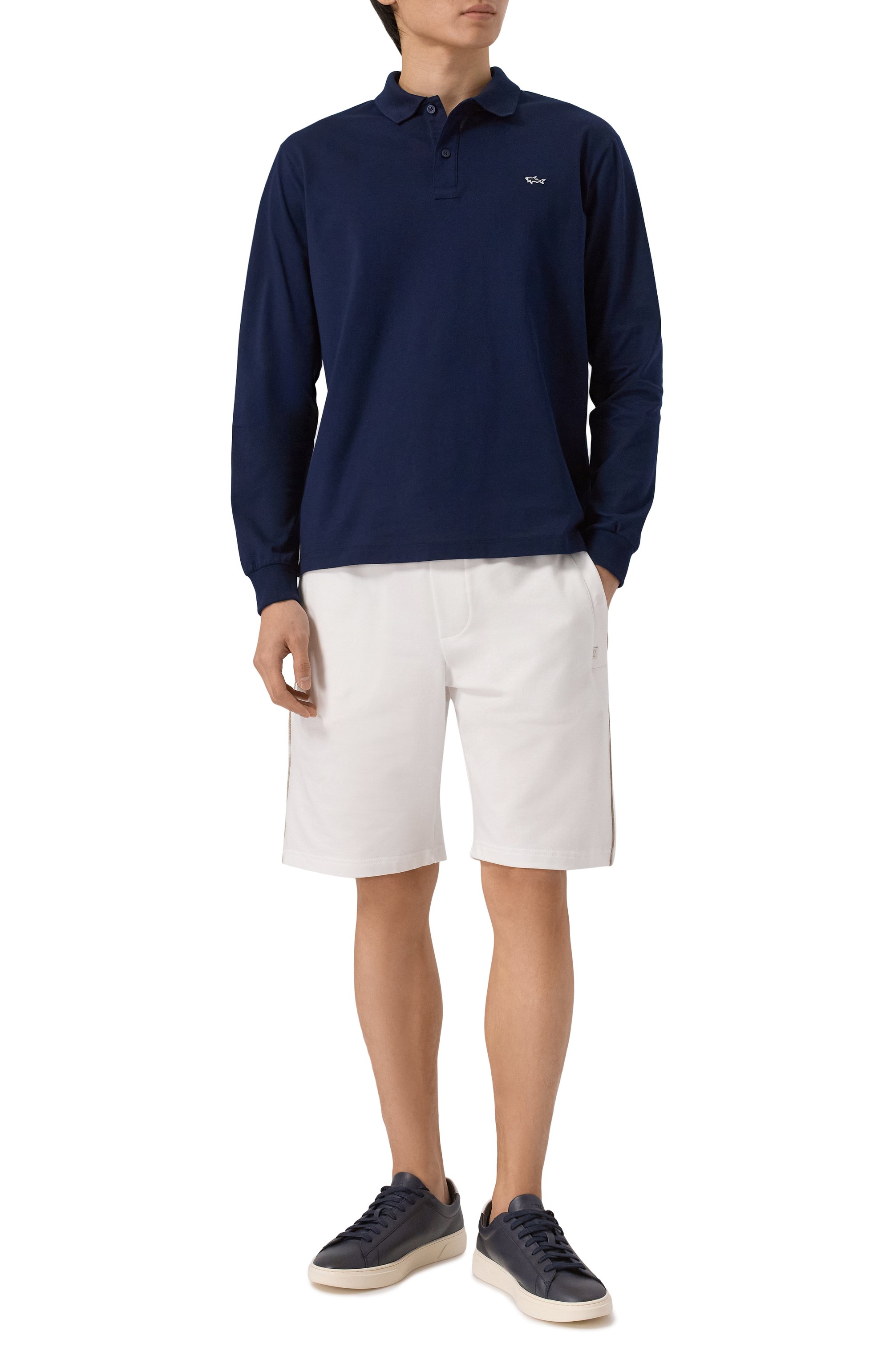 Шорты из лиоцелла и хлопка PAUL&SHARK, арт. 26411806, фото 2