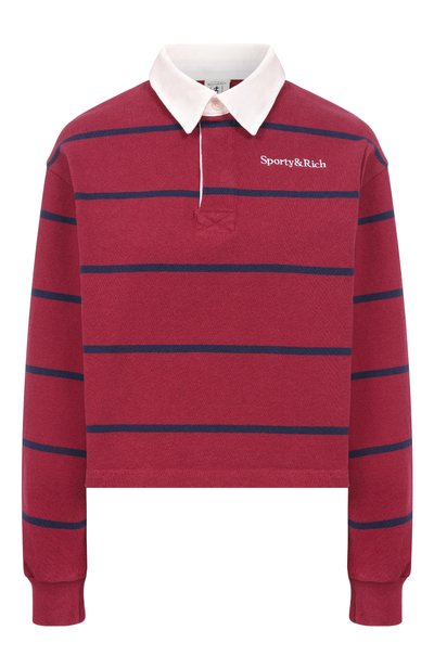 Женское хлопковое поло SPORTY AND RICH, арт. ST00862300RE40