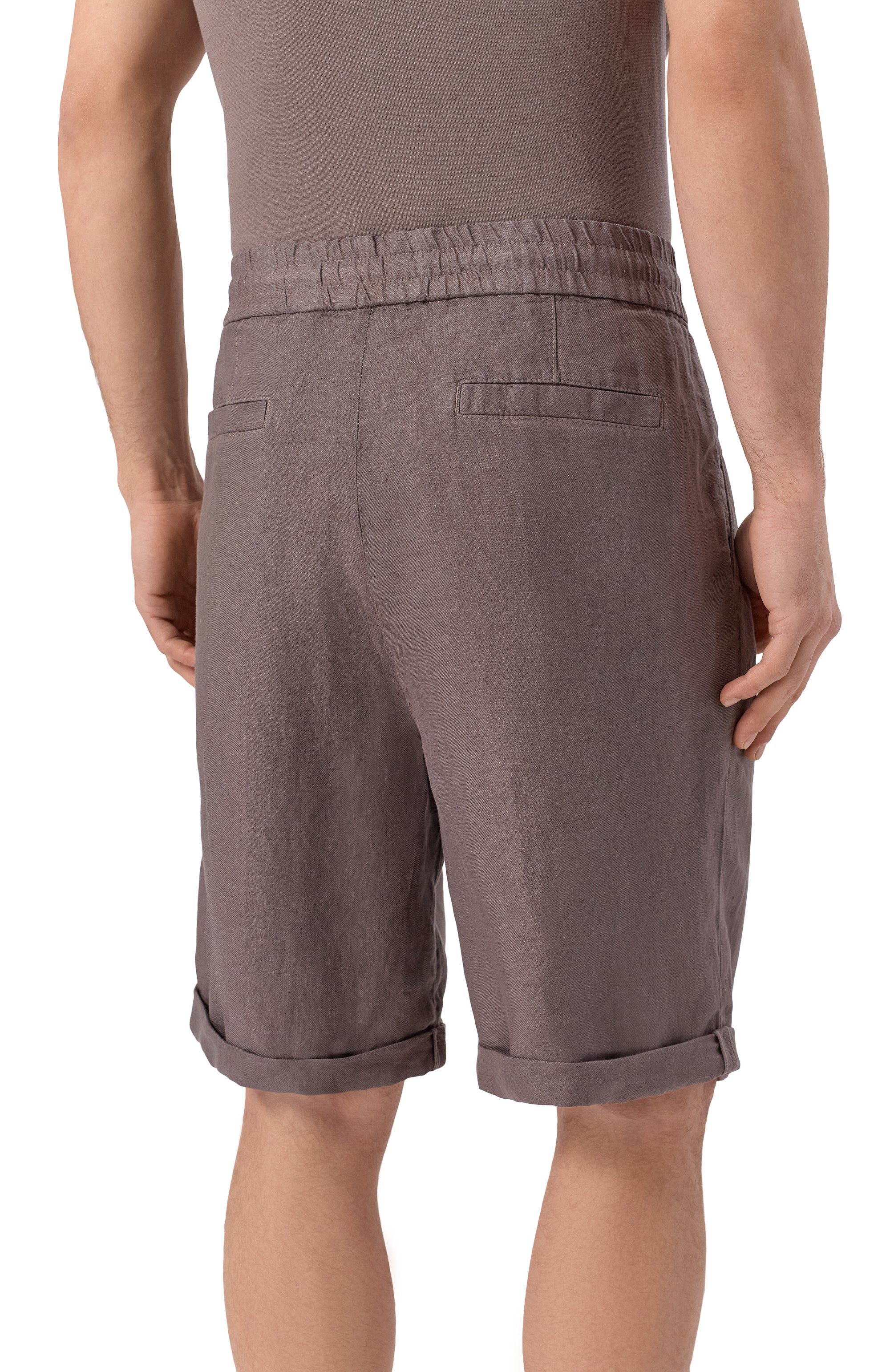 Льняные шорты BRUNELLO CUCINELLI, арт. M243DU0020, фото 4