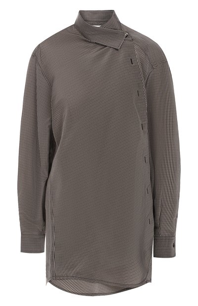 Женская блузка асимметричного кроя BALENCIAGA, арт. 503062/TC005