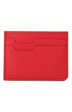 Мужской кожаный футляр для кредитных карт ZILLI красного цвета, арт. LCC502M1015VTEX30 | Фото 1 (Материал сплава: Проставлено; Материал: Натуральная кожа; Нос: Не проставлено)