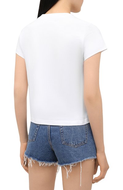 Хлопковая футболка ALEXANDERWANG.T, арт. 4CC1201154, фото 4