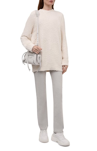 Хлопковый свитер MAISON MARGIELA кремового цвета по цене 88900 руб., арт. S51GP0225/S17664, фото 2 Хлопковый свитер MAISON MARGIELA, арт. S51GP0225/S17664, фото 2
