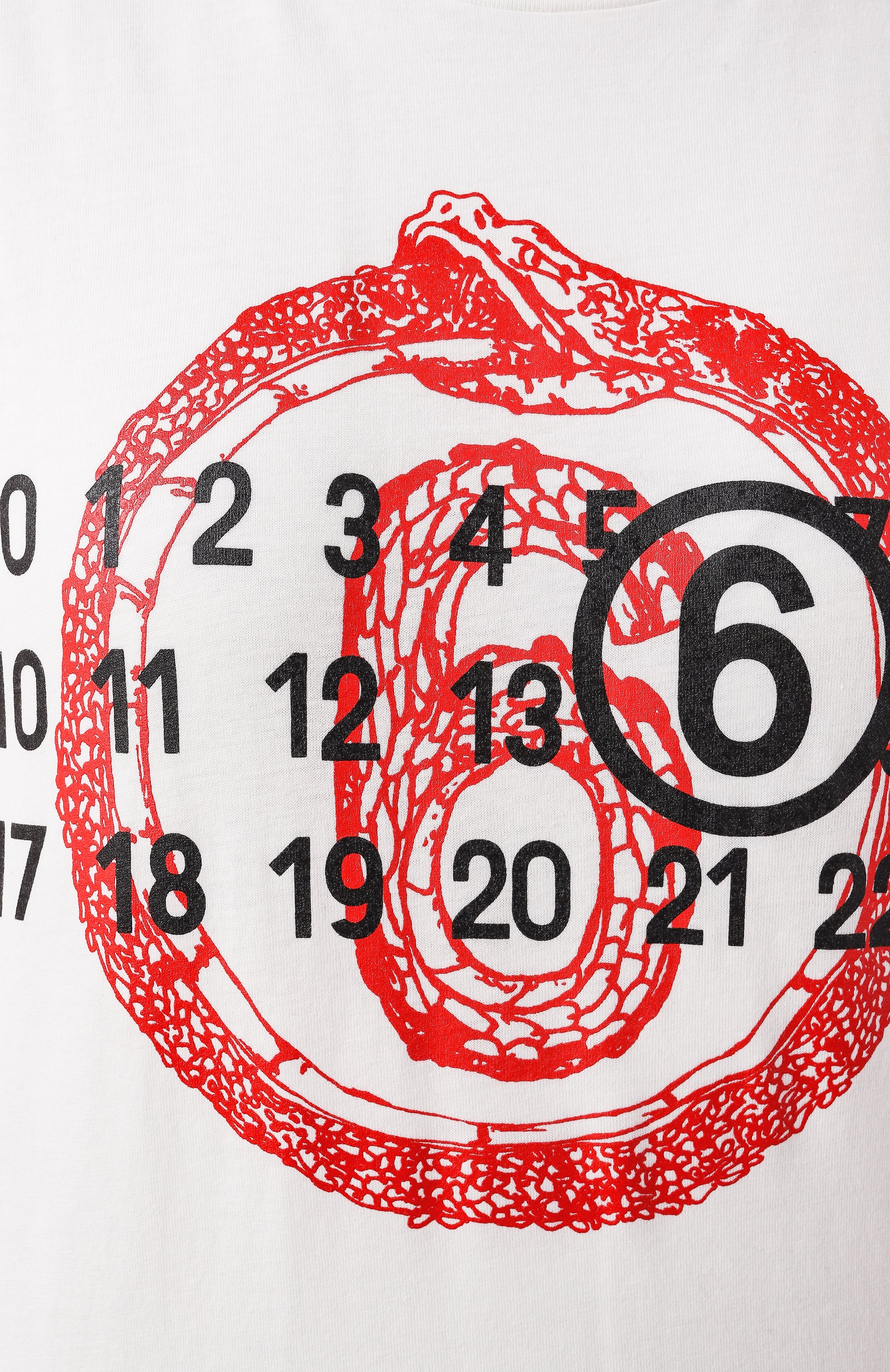 Хлопковая футболка MM6, арт. S62GD0196/S24312, фото 6