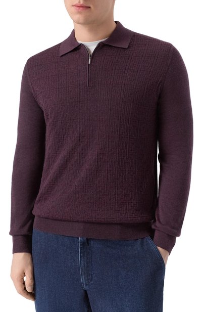 Поло из кашемира и шелка ZILLI, арт. KZP001M0330VMSH00_002, фото 3