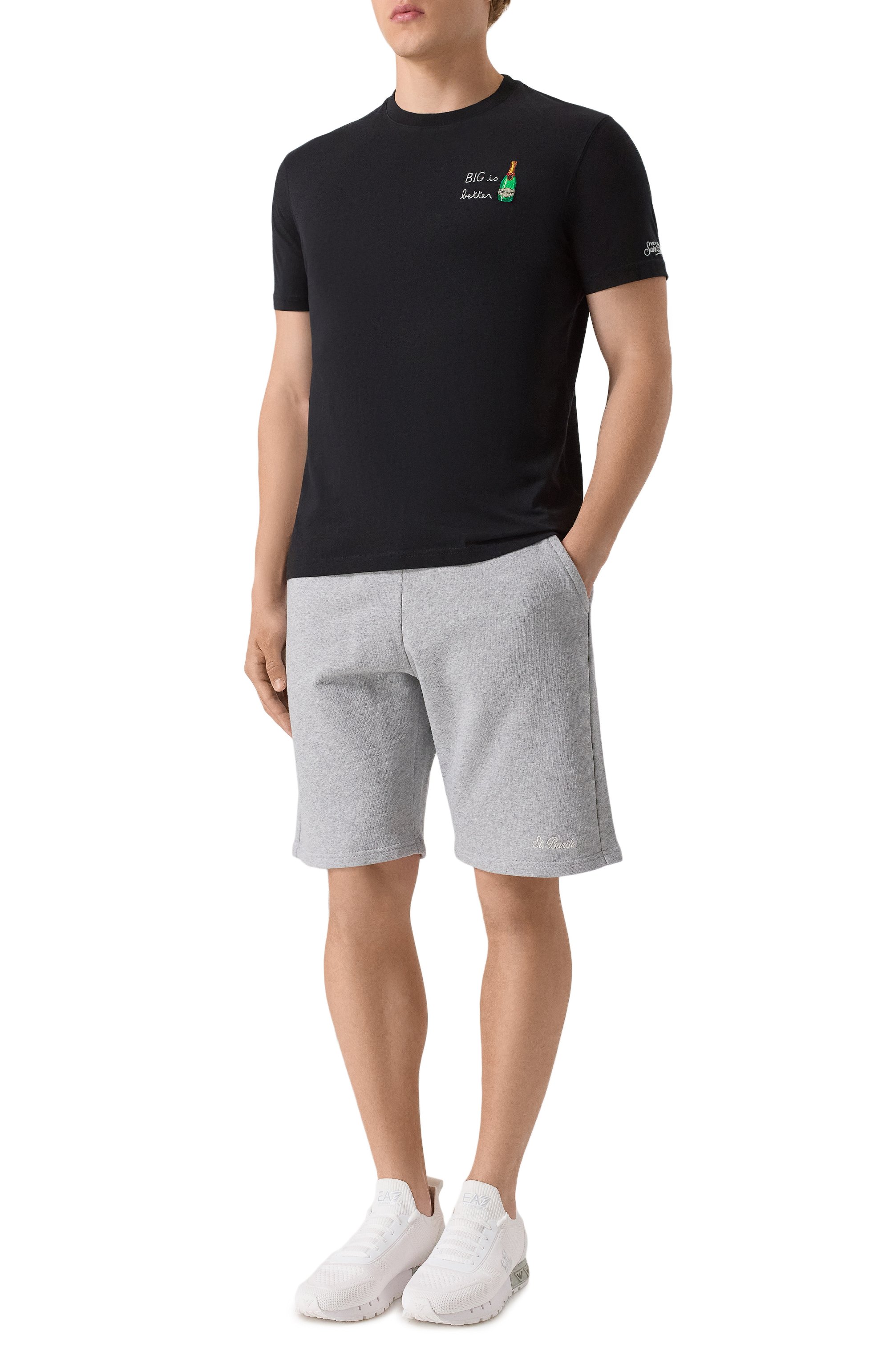 Хлопковые шорты MC2 SAINT BARTH, арт. STBM RANDLE/00133H, фото 2