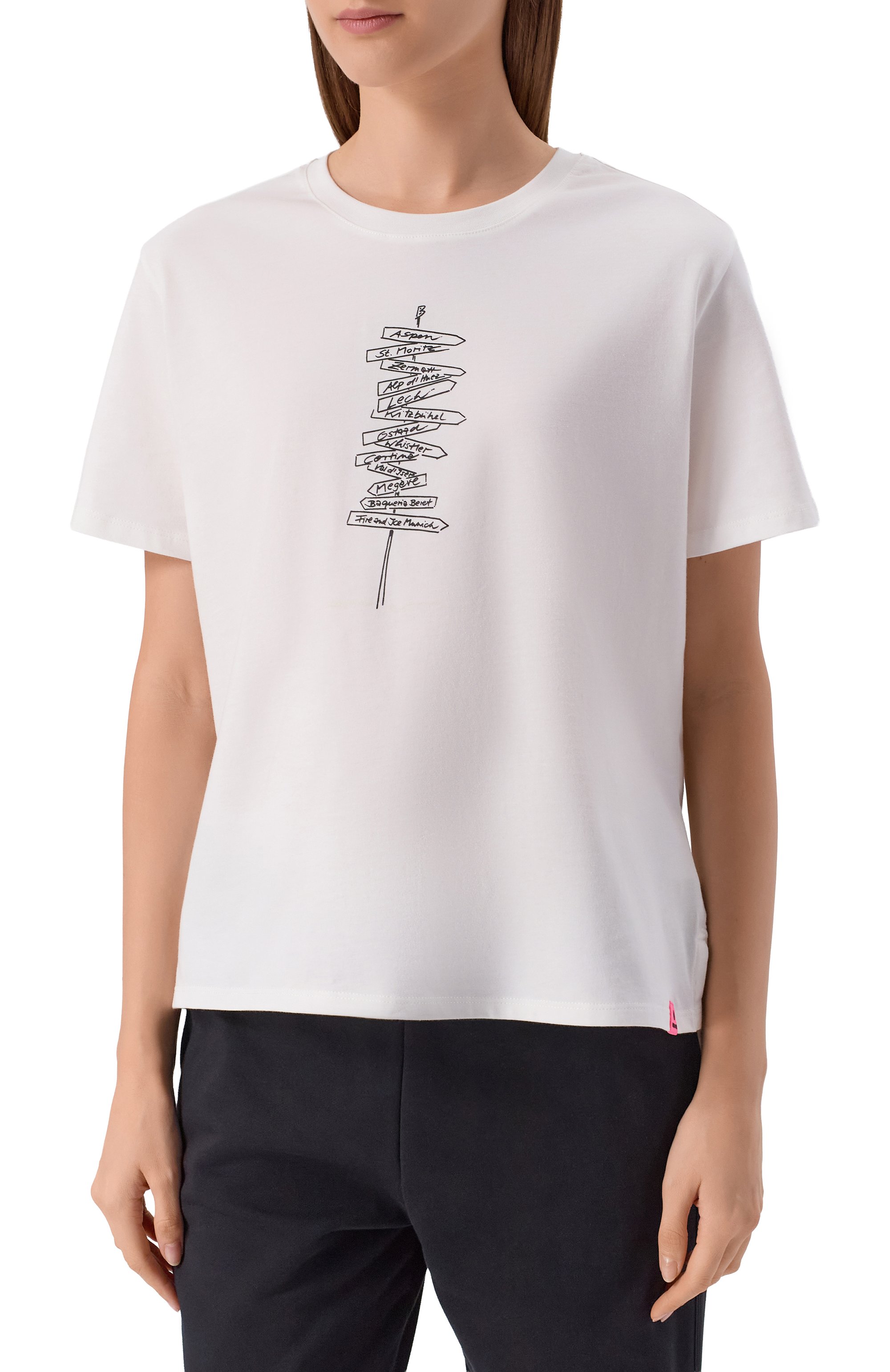 Хлопковая футболка BOGNER FIRE+ICE, арт. 54527308, фото 3