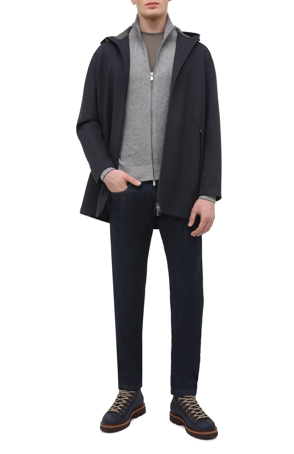 Кашемировый кардиган BRUNELLO CUCINELLI, арт. M22200206, фото 2