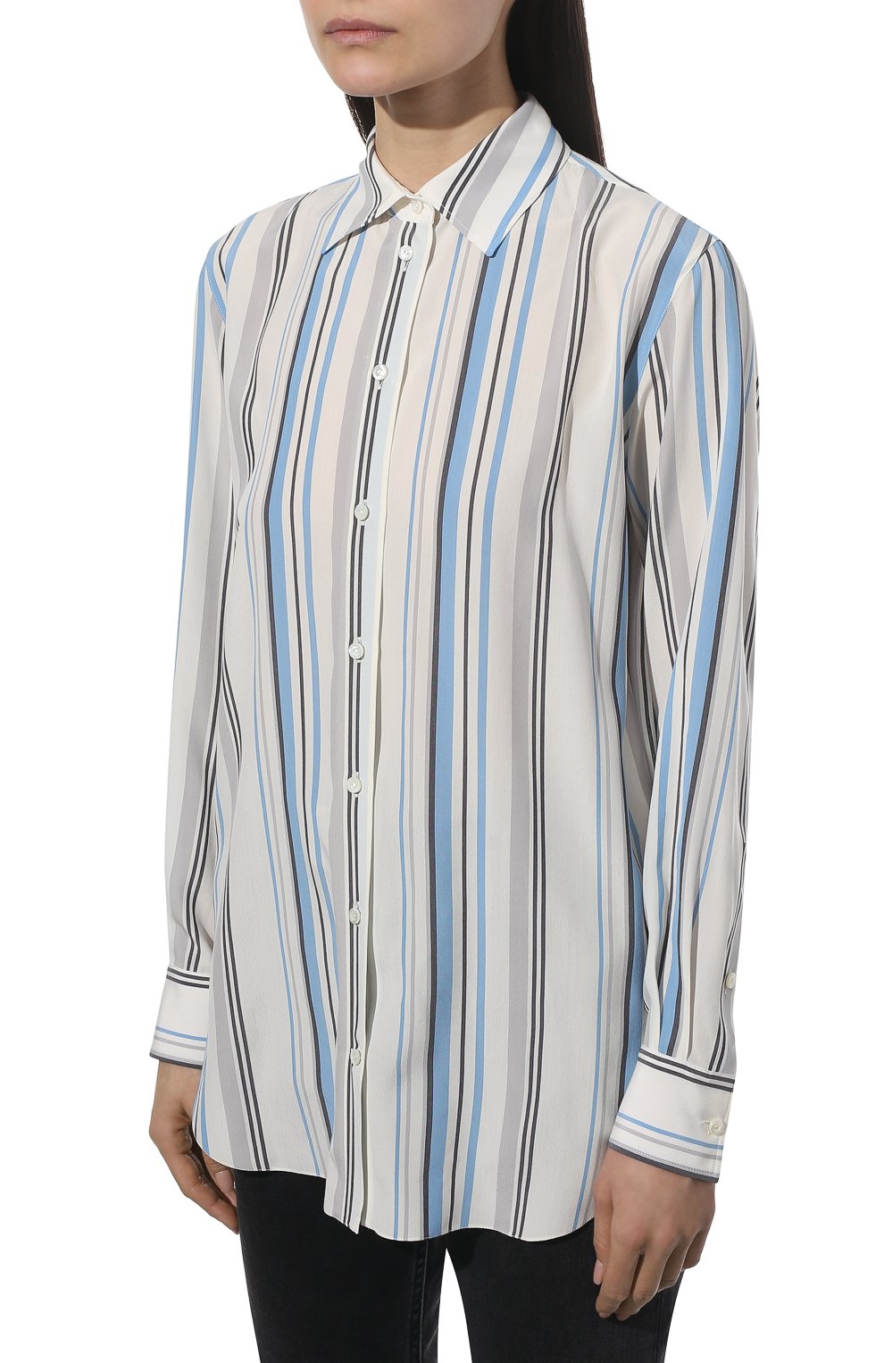 Шелковая рубашка LORO PIANA, арт. FAM1938, фото 3