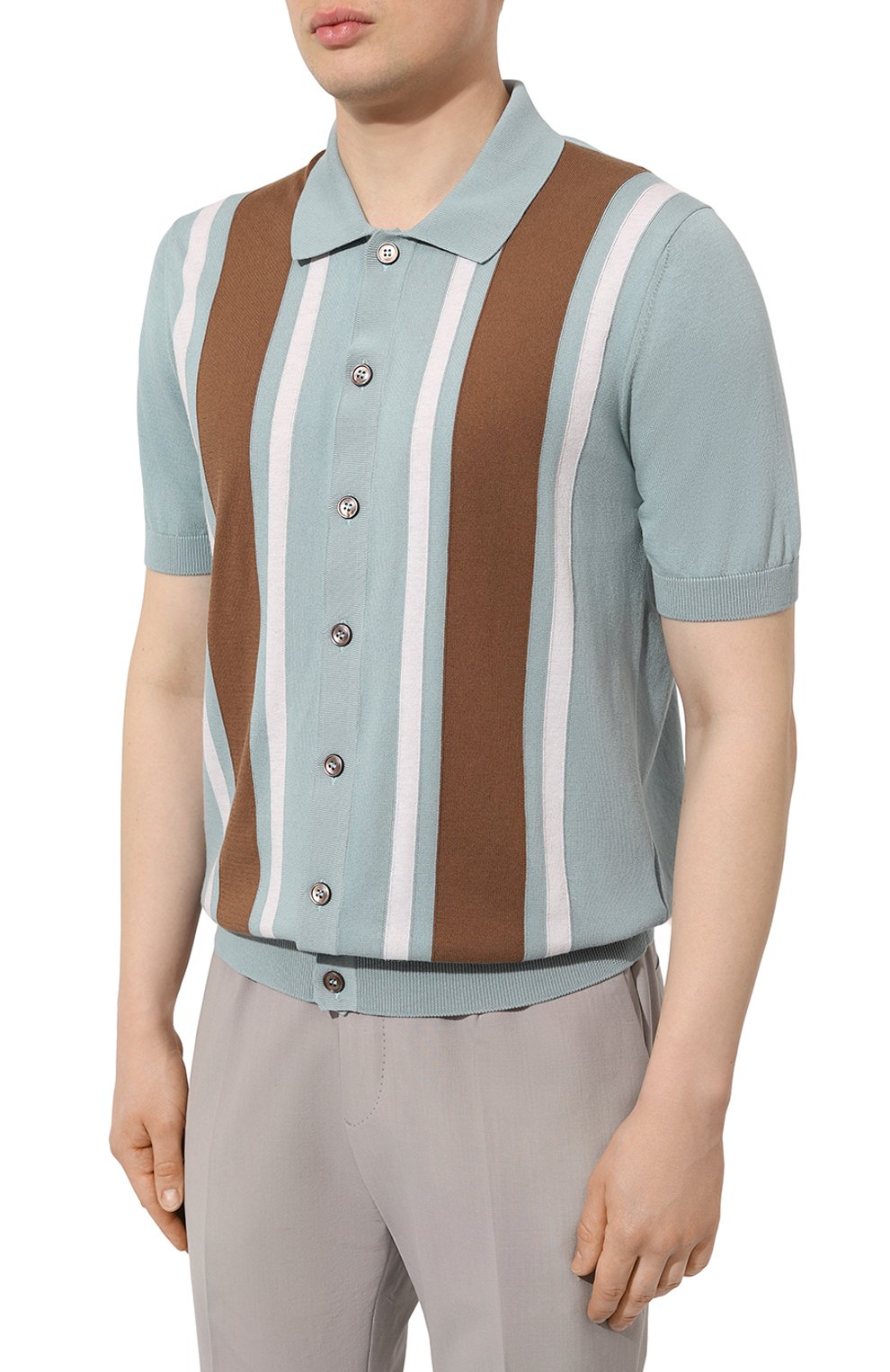 Хлопковая рубашка GRAN SASSO, арт. 59135/20646, фото 3