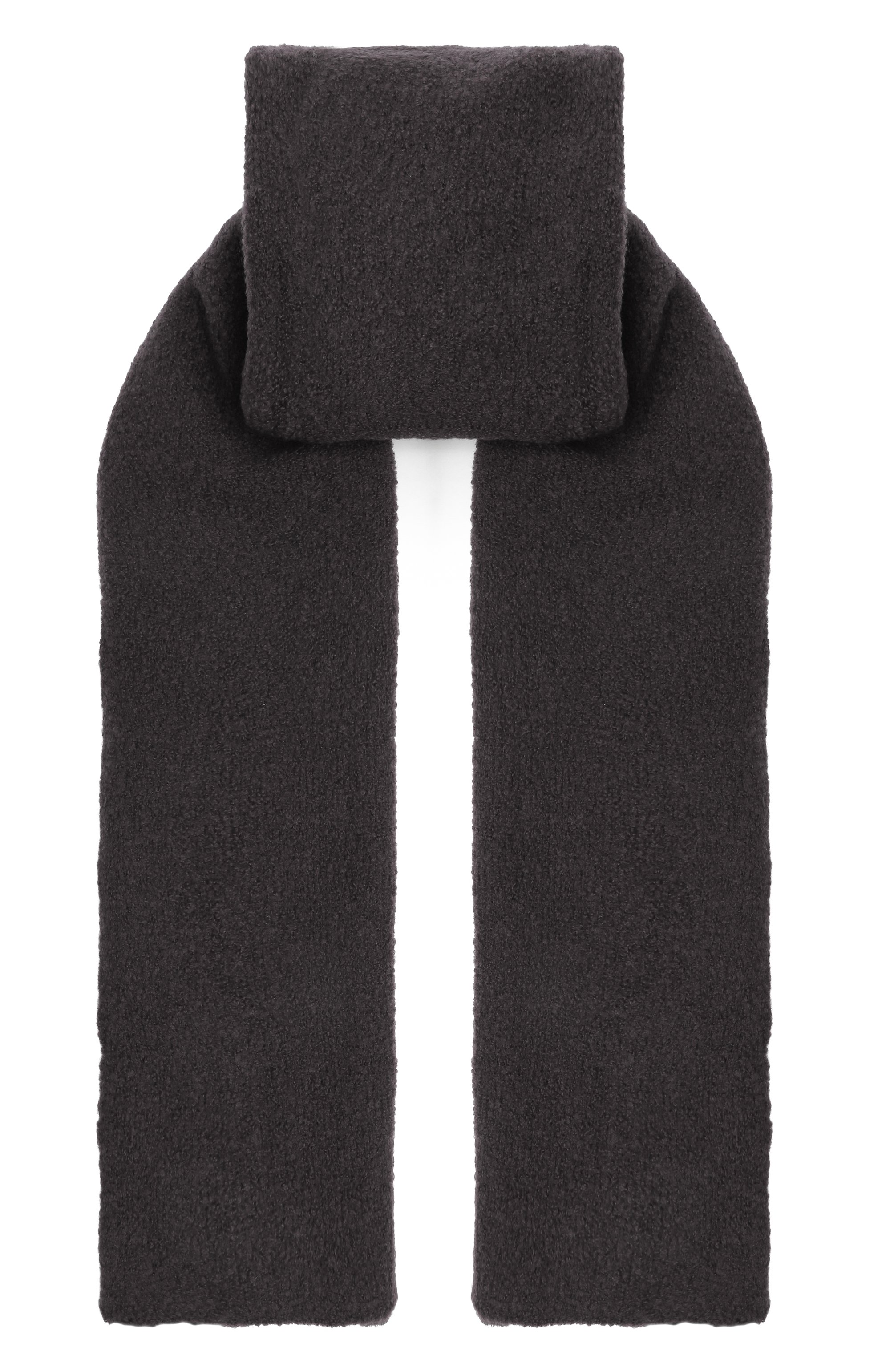 Кашемировый шарф MVST черного цвета по цене 115500 руб., арт. M25.1MW.K109, фото 1 Кашемировый шарф MVST, арт. M25.1MW.K109, фото 1