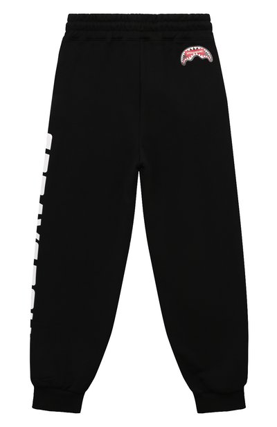 Хлопковые джоггеры SPRAYGROUND, арт. SPY1113BLK, фото 2