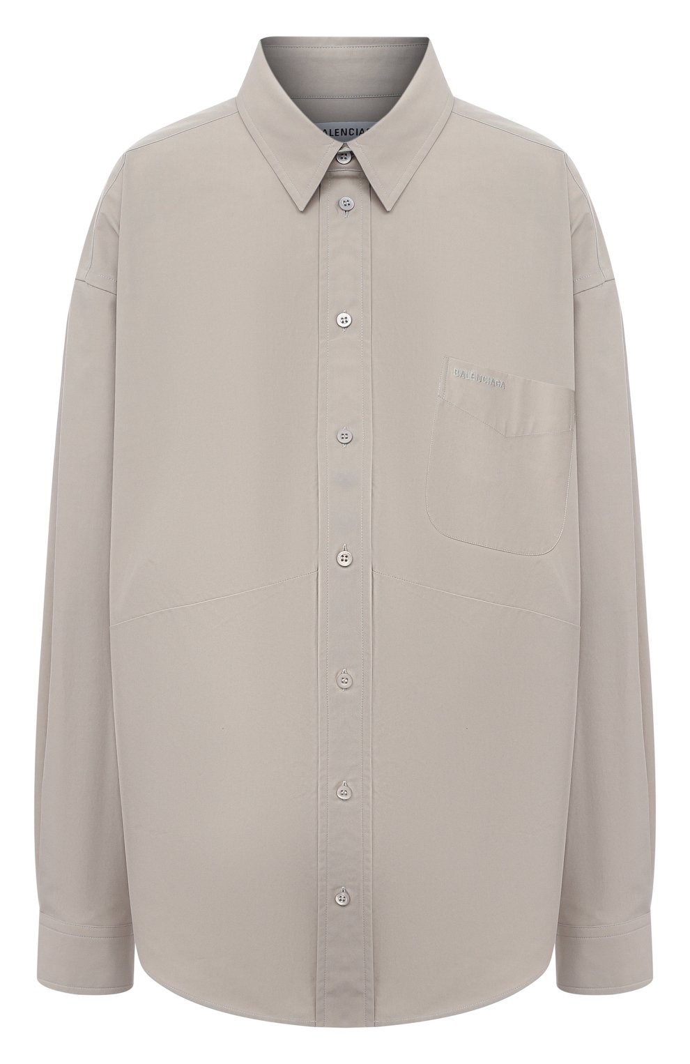  Хлопковая рубашка BALENCIAGA, арт. 583895/TJM08, фото 1