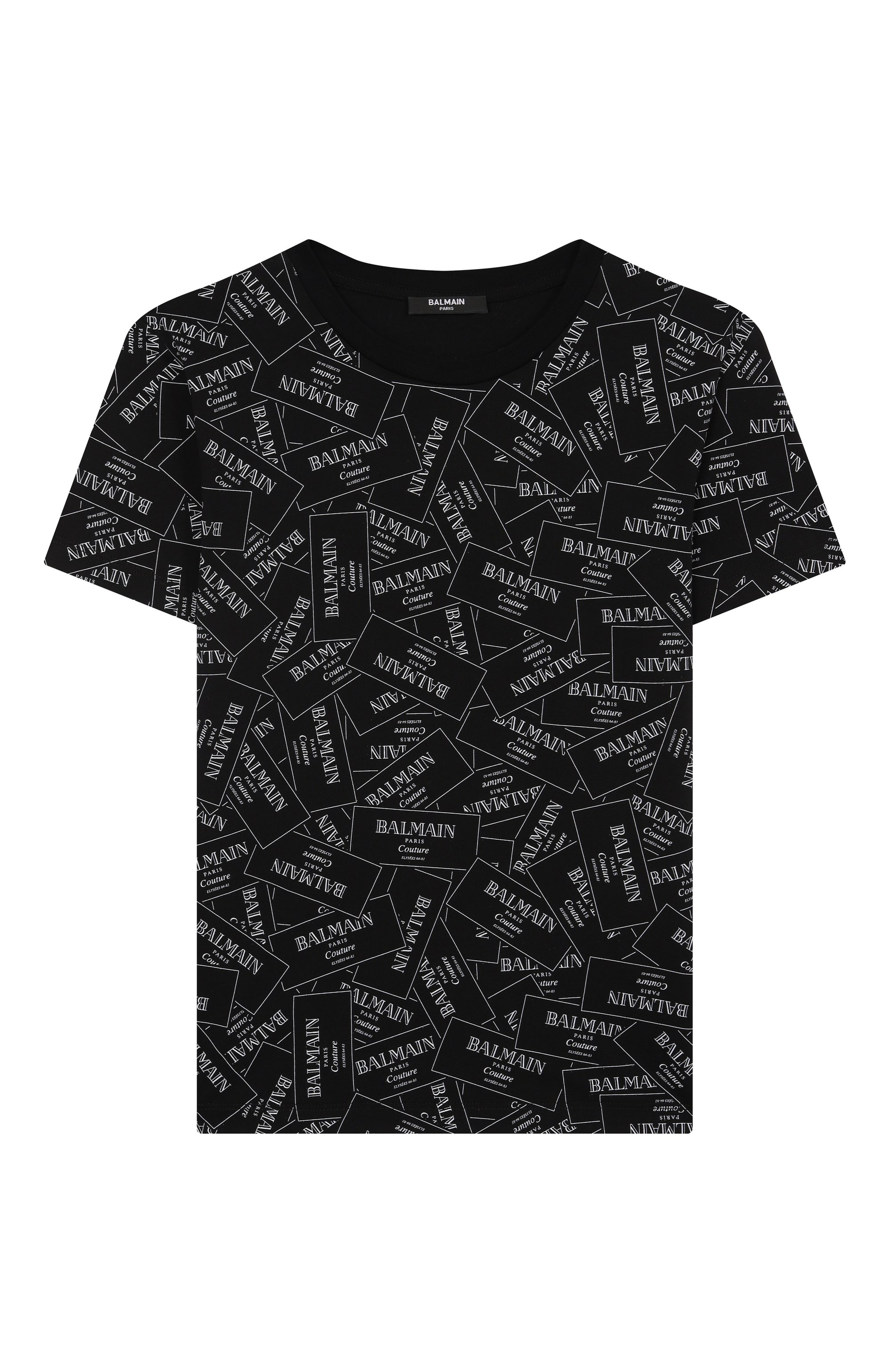 Хлопковая футболка BALMAIN, арт. BX8Q11, фото 1