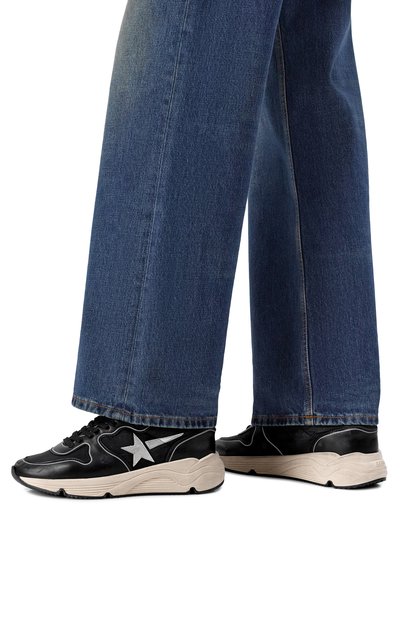 Комбинированные кроссовки running sole GOLDEN GOOSE DELUXE BRAND, арт. GWF00126.F006855, фото 2
