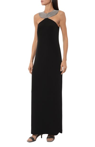 Шелковое платье BRUNELLO CUCINELLI, арт. MF968A5254, фото 3