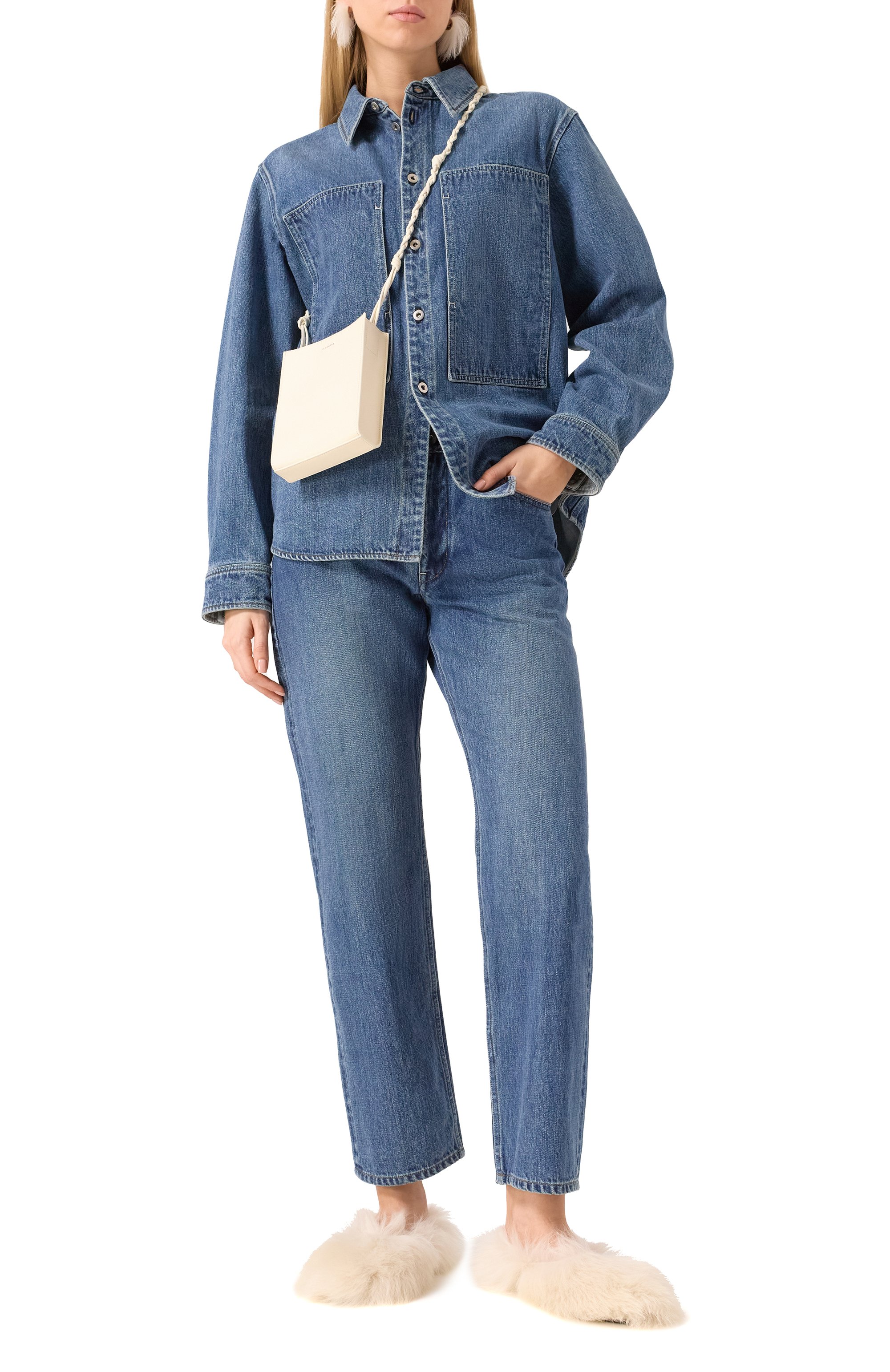 Джинсы JIL SANDER, арт. J40KA0243/J45259, фото 2