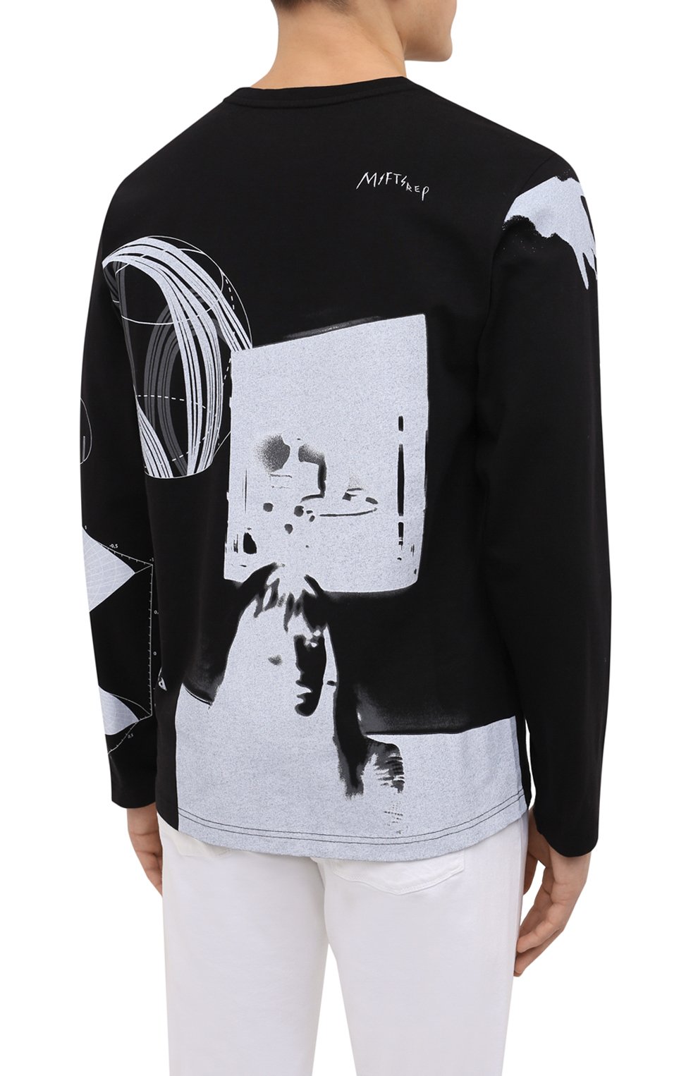 Хлопковый лонгслив MSFTSREP, арт. 31MSFM24/218780, фото 4