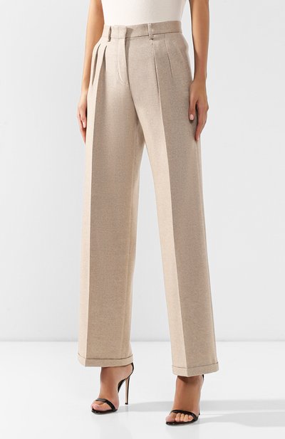 Брюки из смеси шерсти и кашемира KITON, арт. D48110K04S09, фото 3