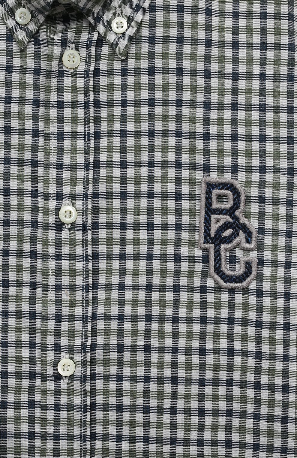 Хлопковая рубашка BRUNELLO CUCINELLI, арт. BR687C372C, фото 3