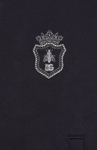 Хлопковый бомбер DOLCE & GABBANA, арт. L1JWMS/G7PMH, фото 3