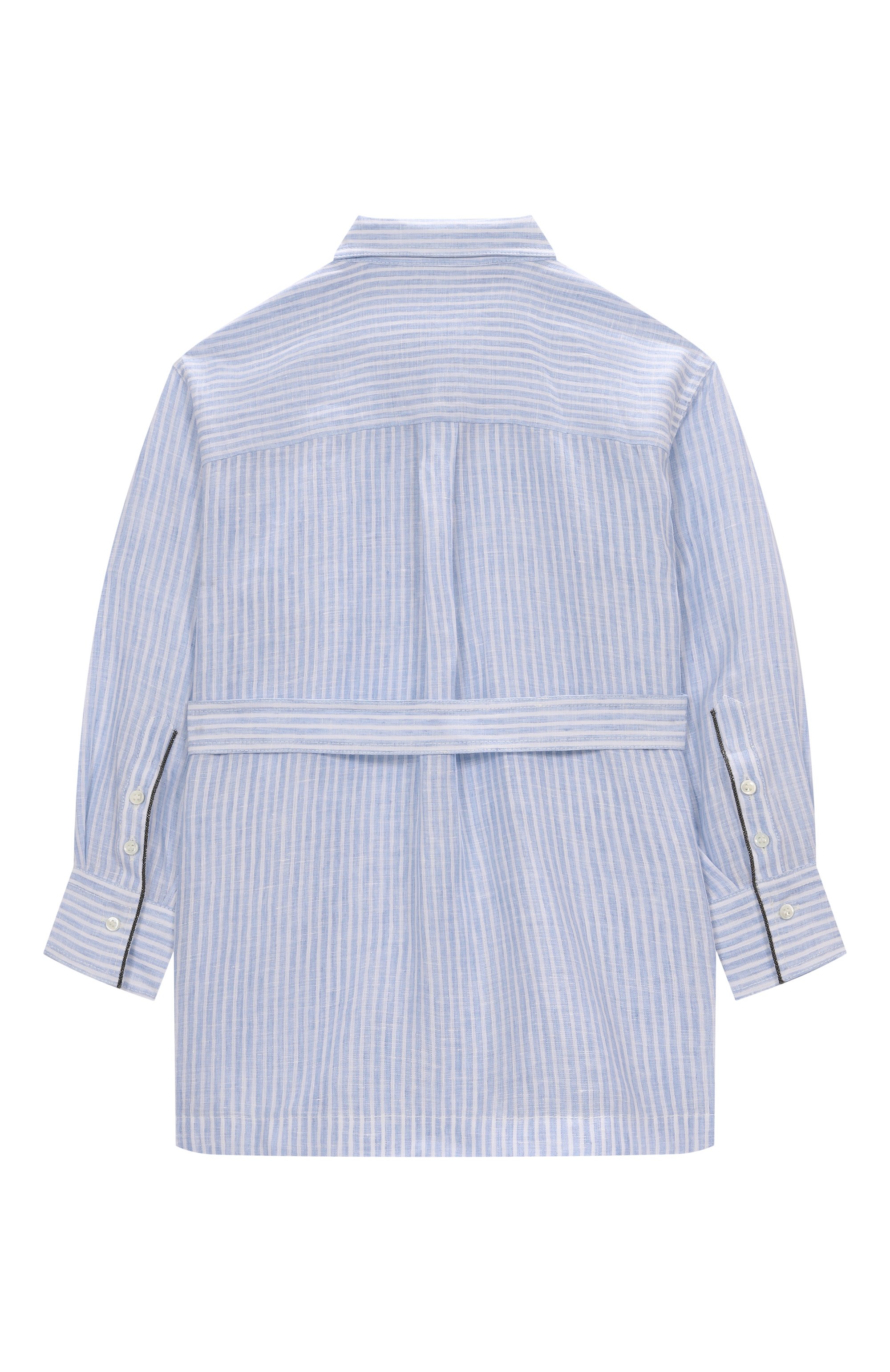 Льняная блузка BRUNELLO CUCINELLI, арт. BH762C603A, фото 2