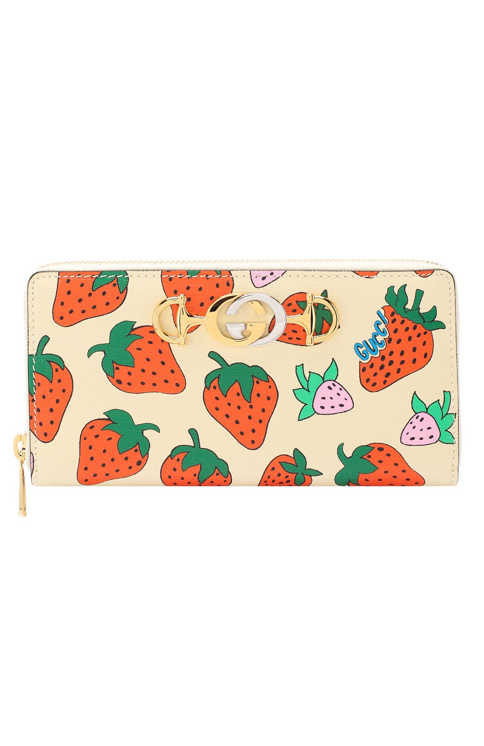 Кожаный кошелек gucci zumi GUCCI кремового цвета по цене 79950 руб., арт. 570661/08PAX, фото 1 Кожаный кошелек gucci zumi GUCCI, арт. 570661/08PAX, фото 1