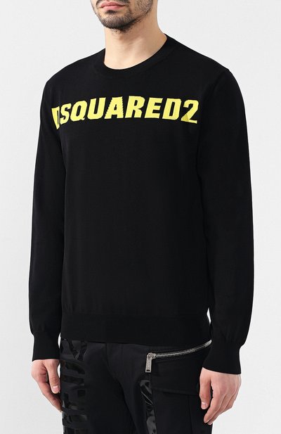Хлопковый джемпер DSQUARED2, арт. S71HA0903/S15995, фото 3