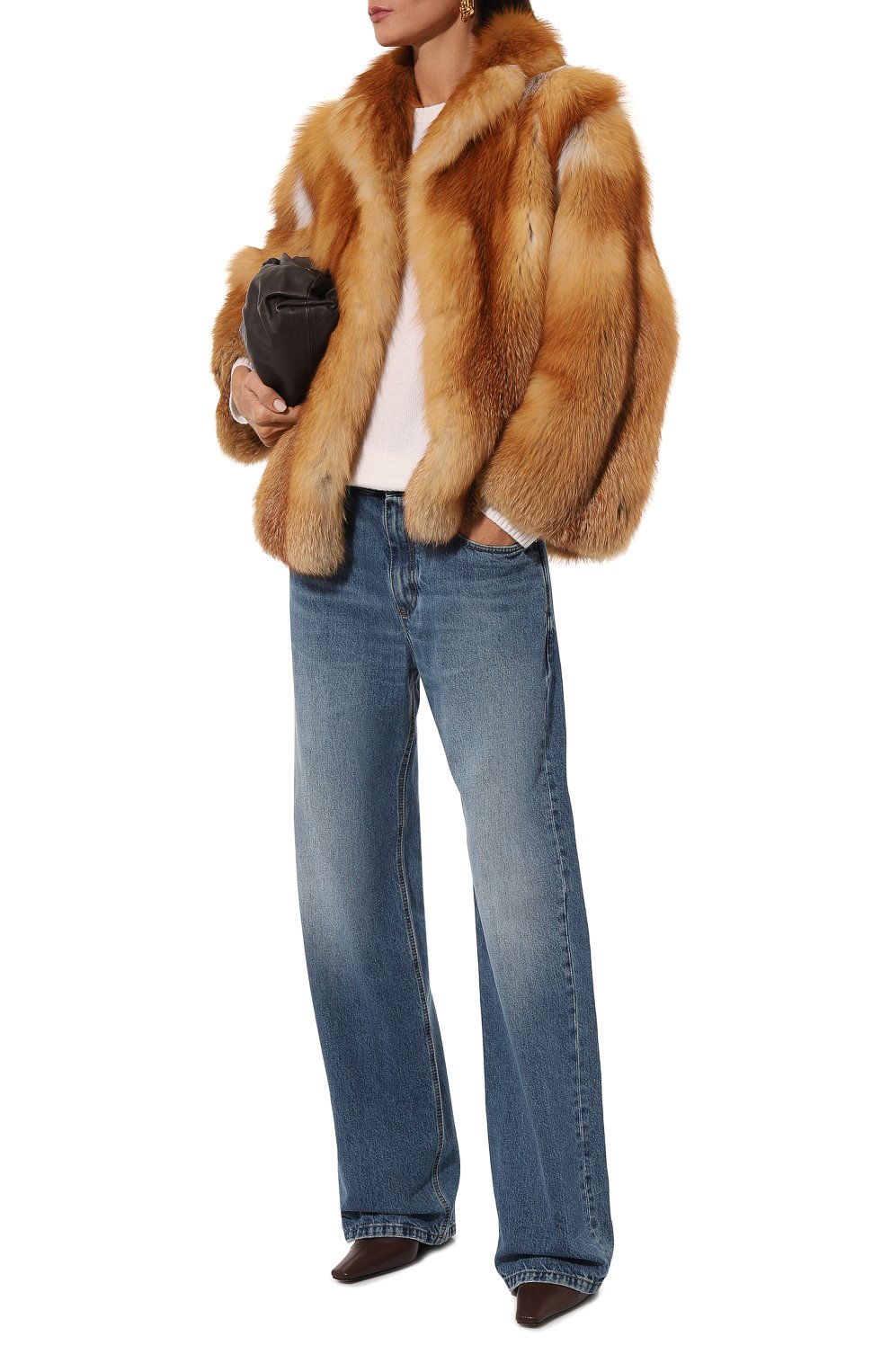 Шуба из меха лисы GIULIA GURMAN, арт. J2G40, фото 2