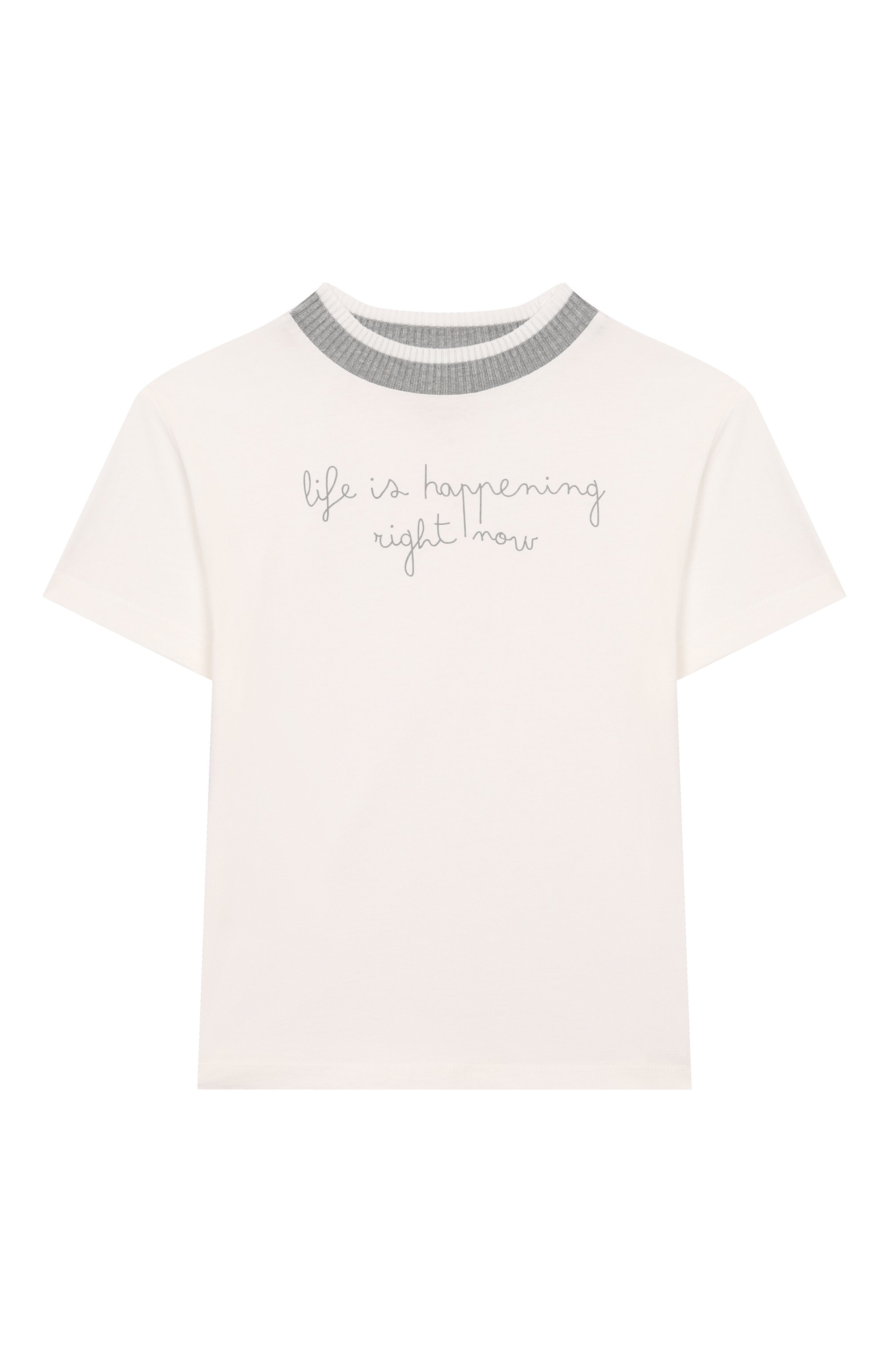 Хлопковая футболка ELEVENTY, арт. EX8P31/Z3119/6-8, фото 1