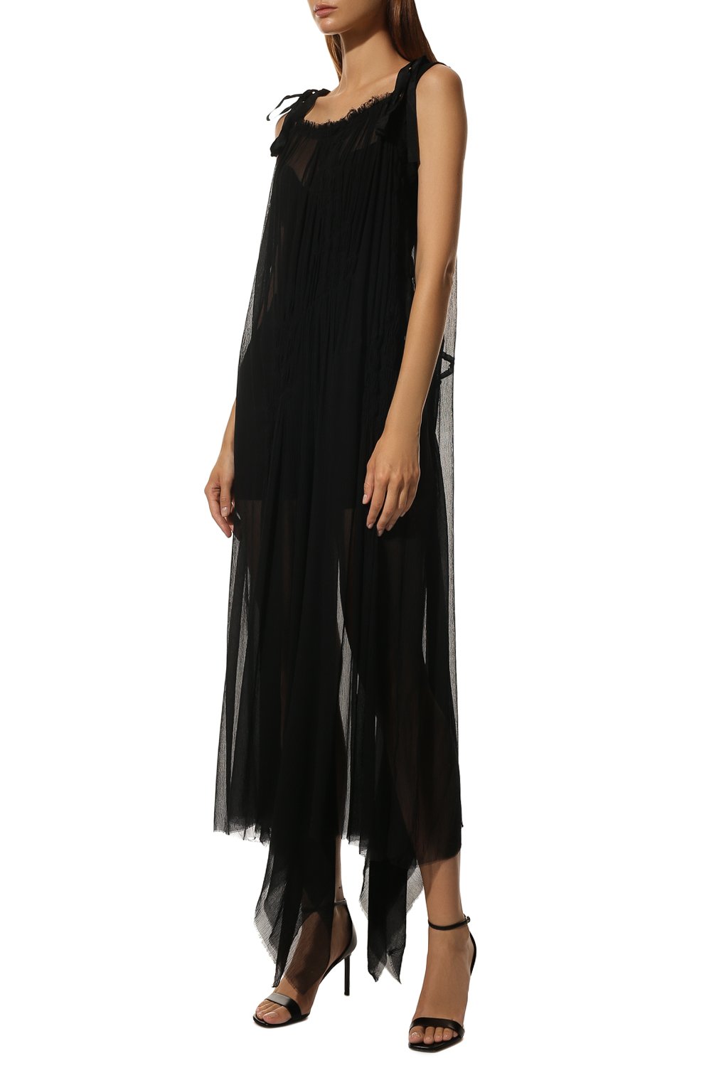 Шелковое платье ANN DEMEULEMEESTER, арт. 1901-2300-P-106-099, фото 3