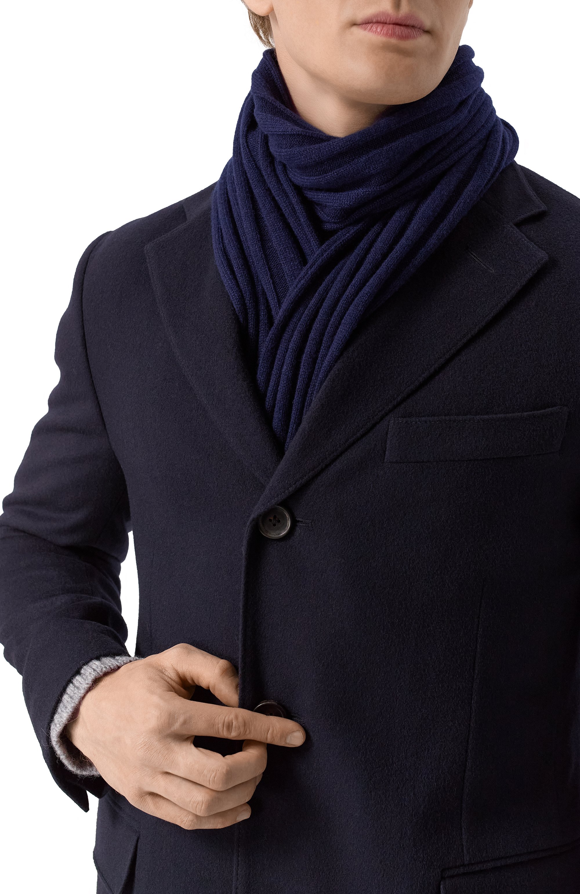 Кашемировый шарф BRUNELLO CUCINELLI, арт. M2240819, фото 2