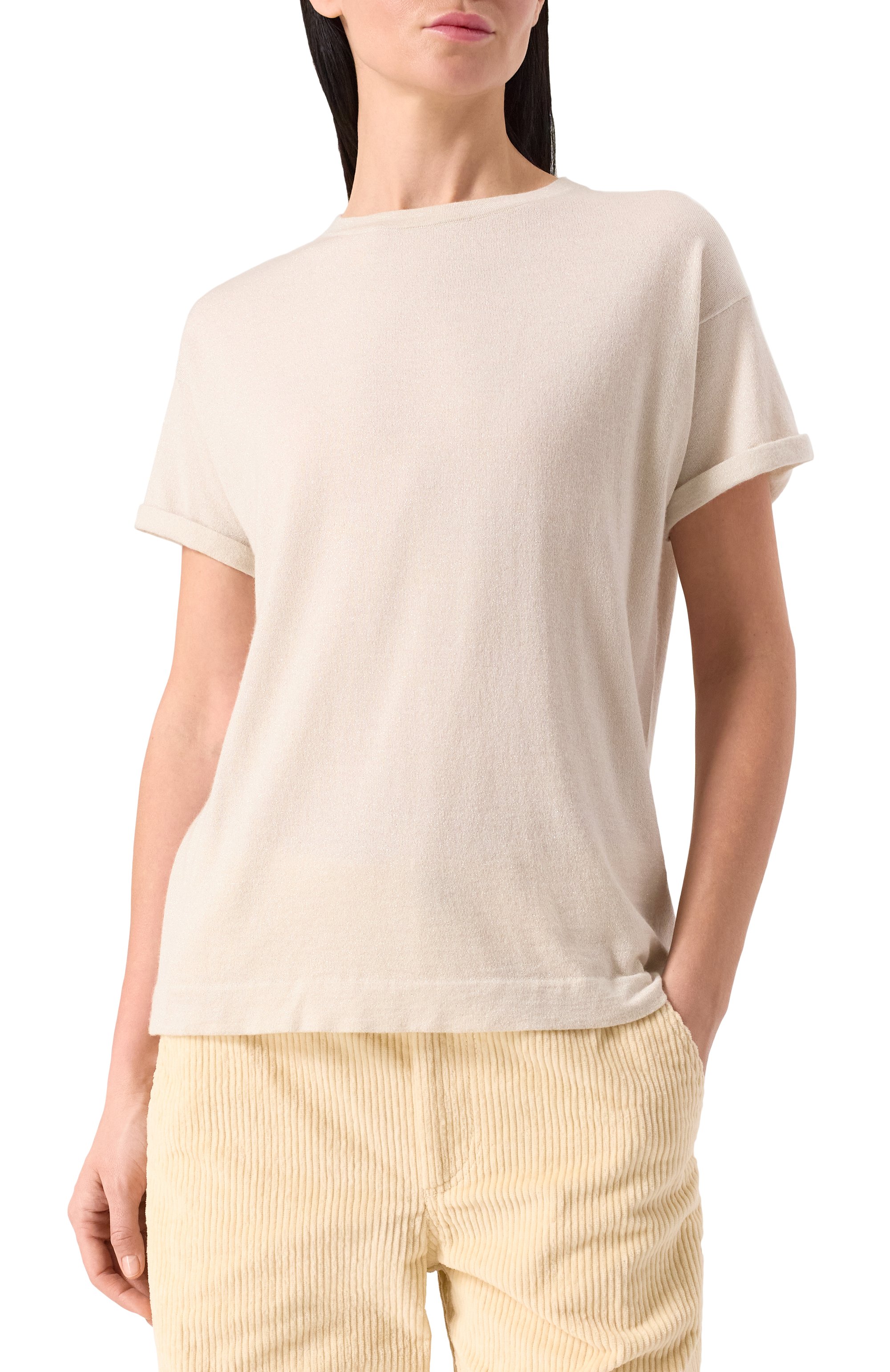 Пуловер из кашемира и шелка BRUNELLO CUCINELLI, арт. M4181BP189, фото 3