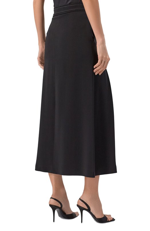 Юбка из вискозы Elie Saab SK230EF25CD020 Чёрный  SK230EF25CD020 Фото 4