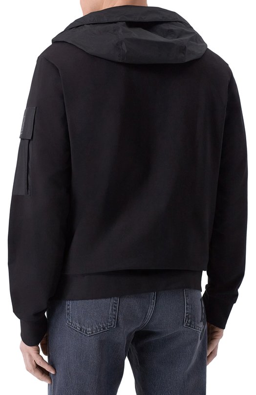 Хлопковая толстовка C.P. Company 20CLSS016A/006452M Чёрный  20CLSS016A/006452M Фото 4