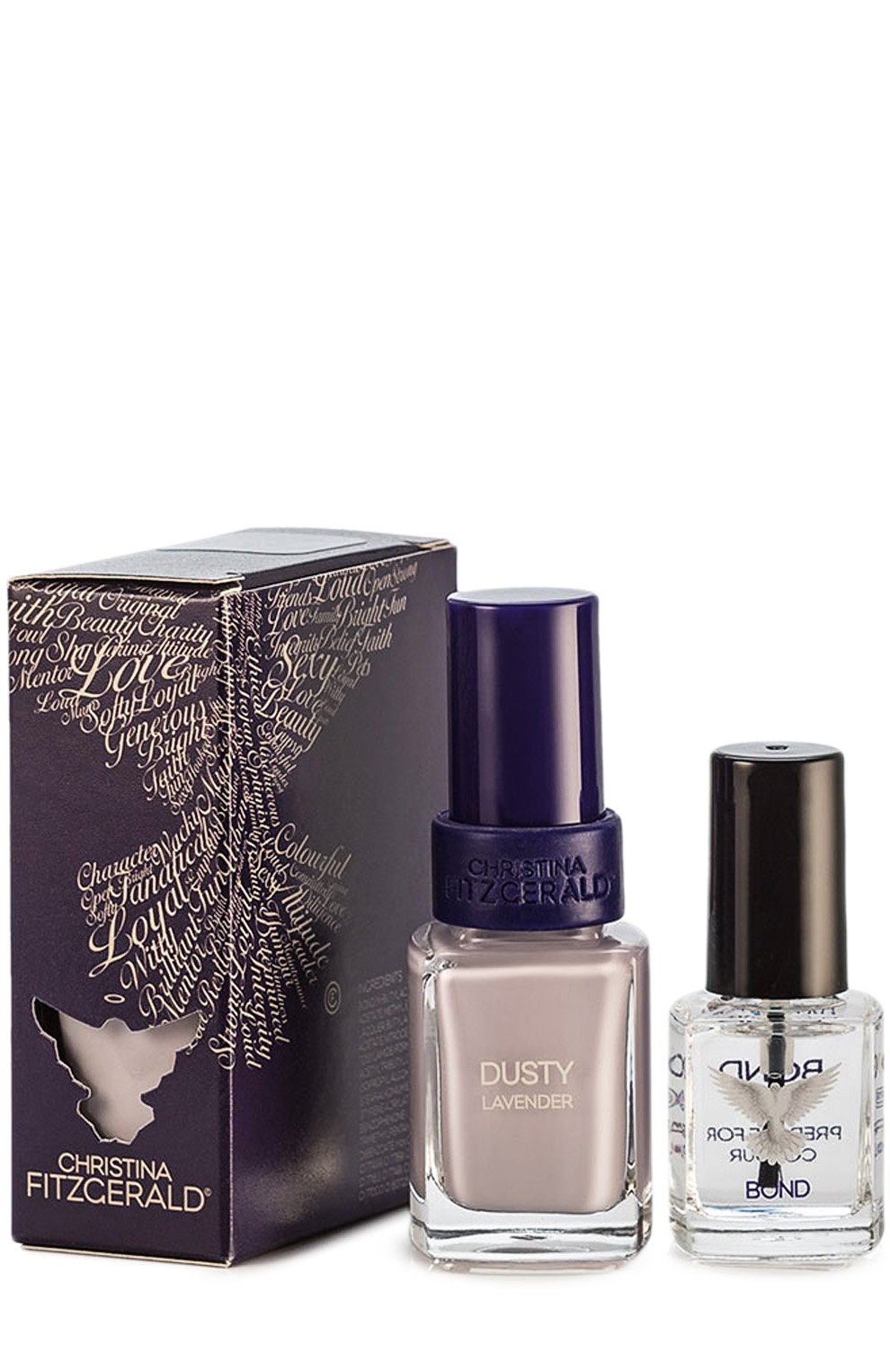 Лак для ногтей \лаванда\" dusty lavender + bond" CHRISTINA FITZGERALD, арт. 9333381001306, фото 1