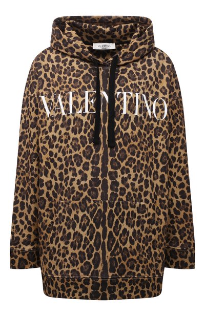 Хлопковое худи VALENTINO, арт. WB3MF12H6P2, фото 1